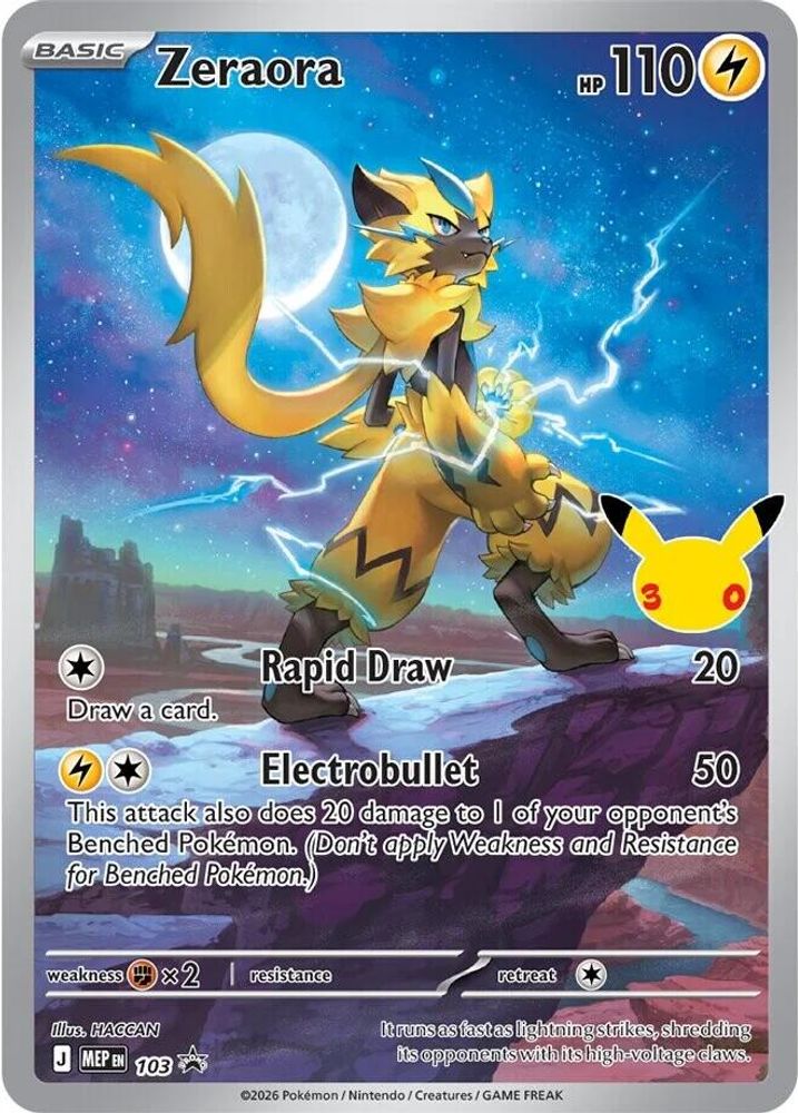 Kortet Zeraora