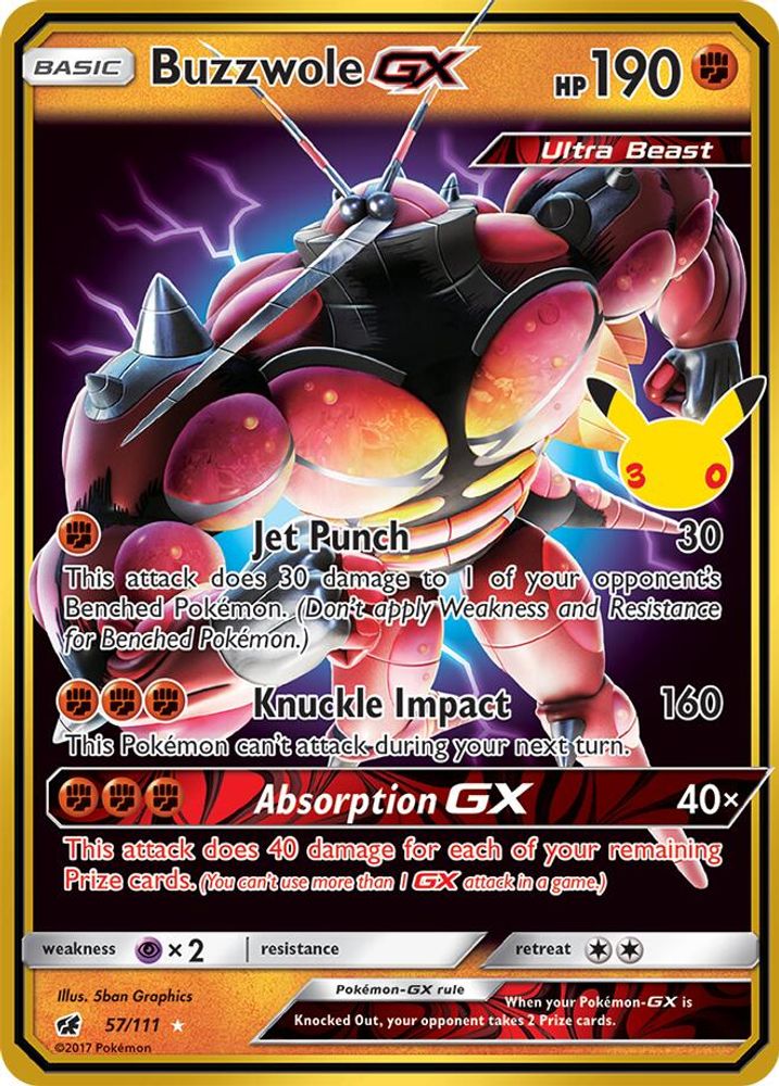 Kortet Buzzwole GX