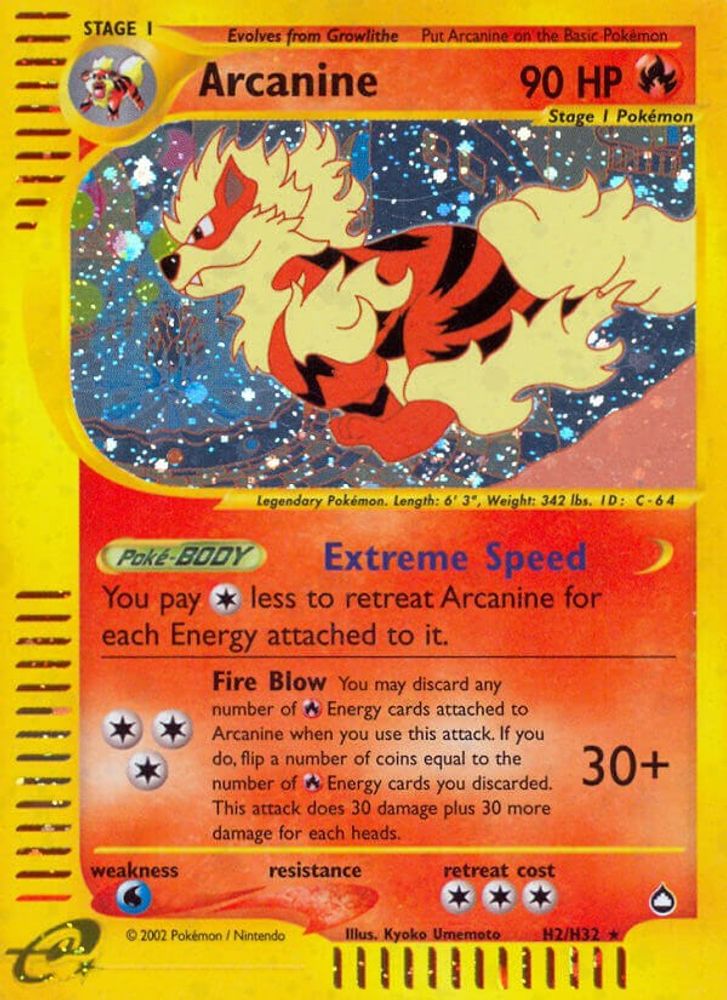 Kortet Arcanine