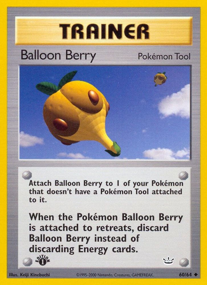 Kortet Balloon Berry