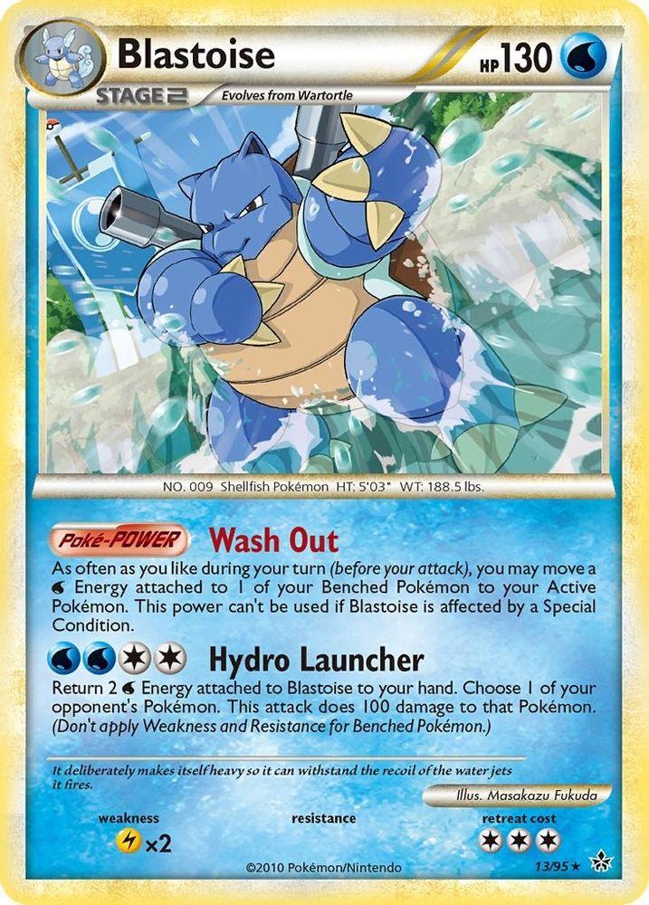 Kortet Blastoise