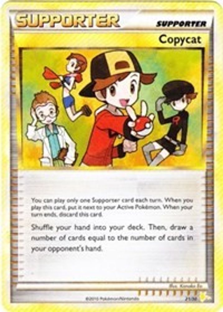 Copycat — HGSS Trainer Kit: Gyarados & Raichu #21/30