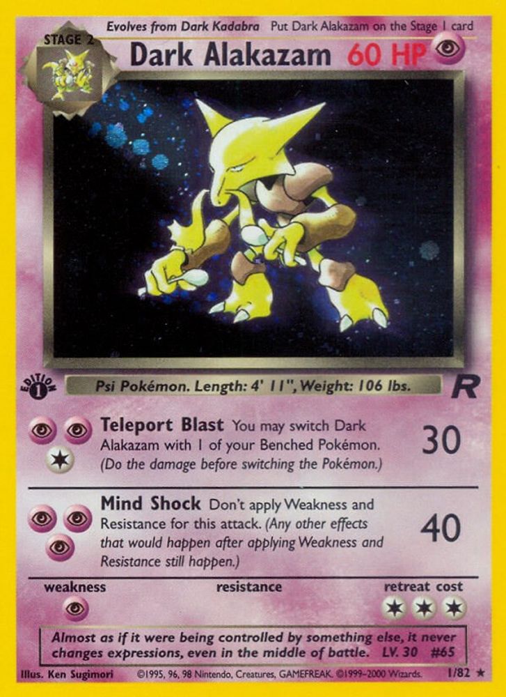 Kortet Dark Alakazam