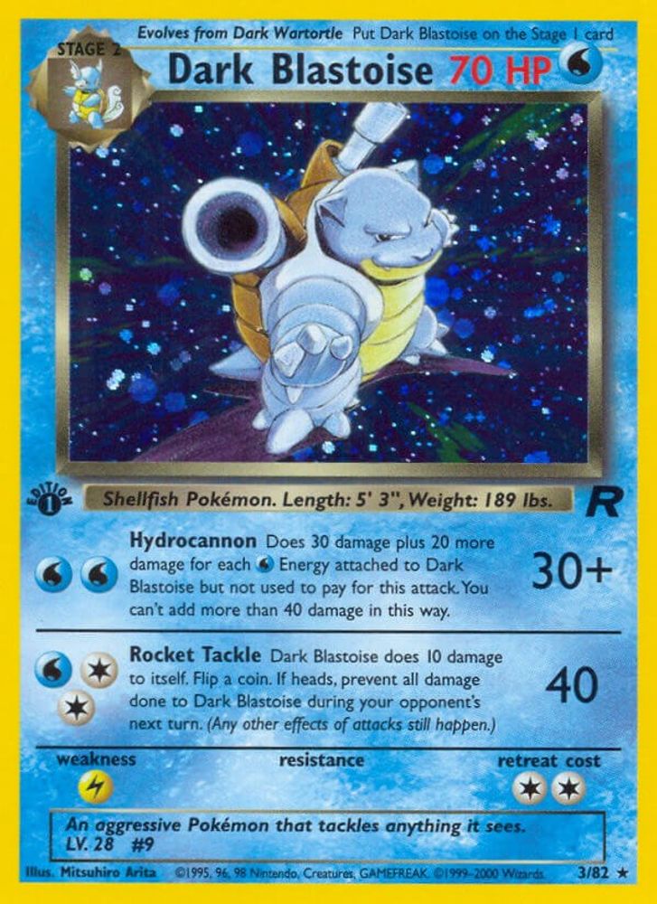 Kortet Dark Blastoise