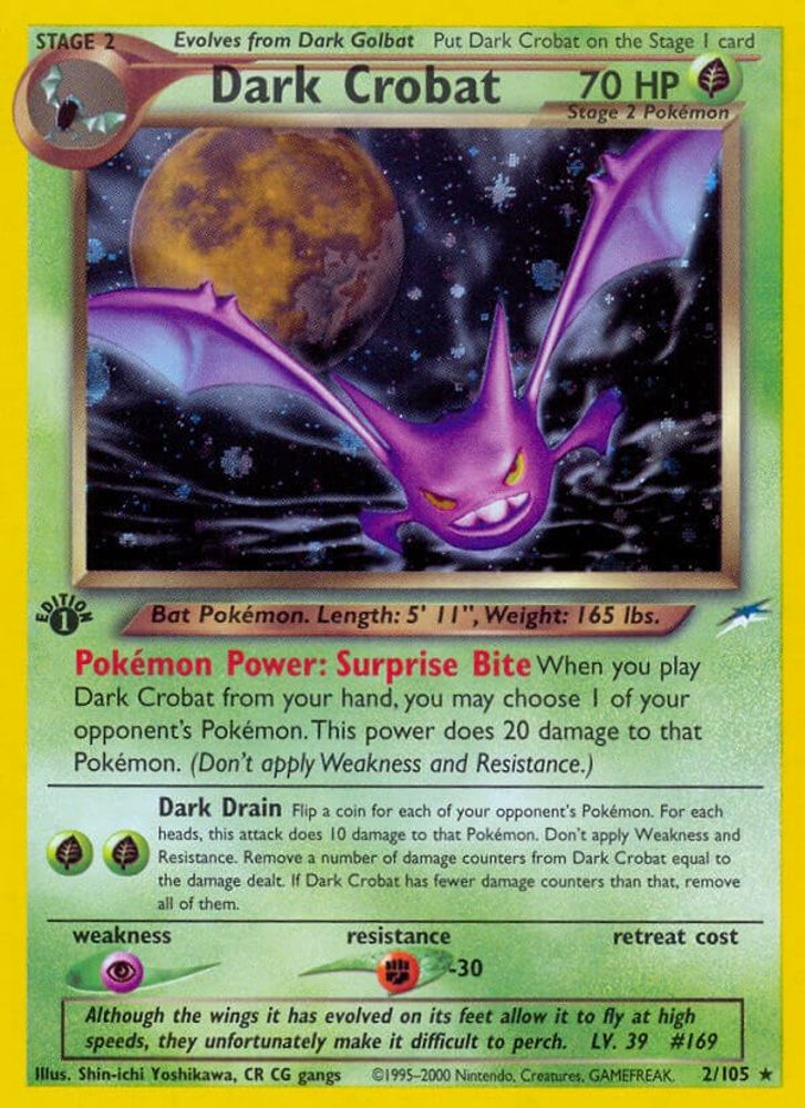 Kortet Dark Crobat