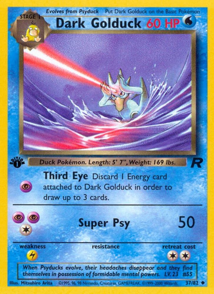 Kortet Dark Golduck