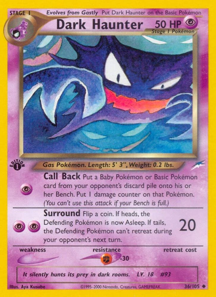Kortet Dark Haunter