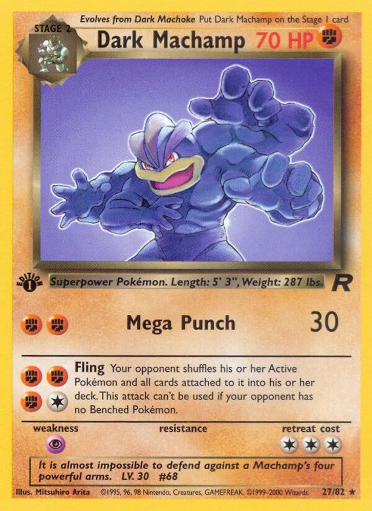 Kortet Dark Machamp