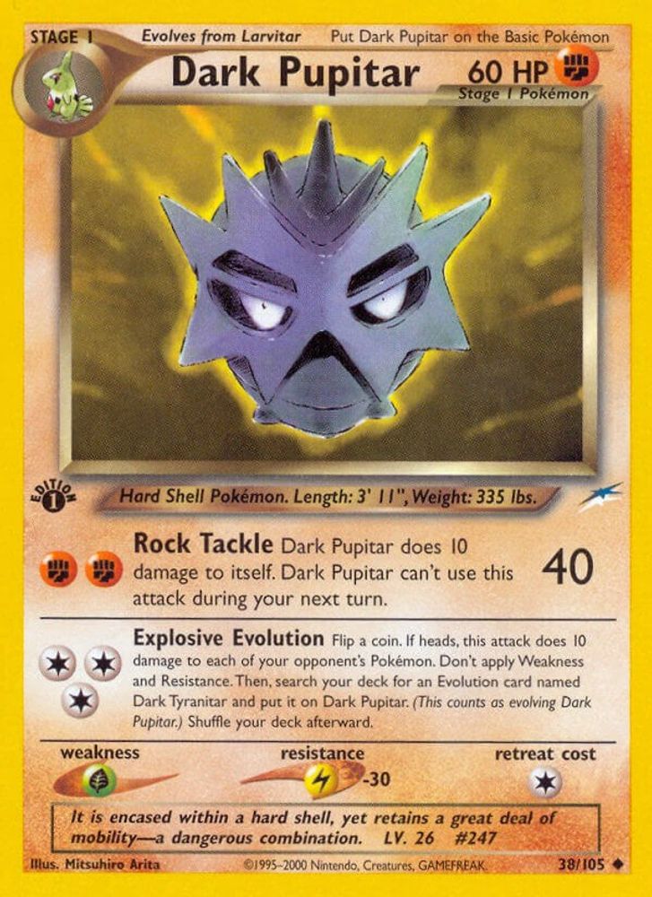 Kortet Dark Pupitar