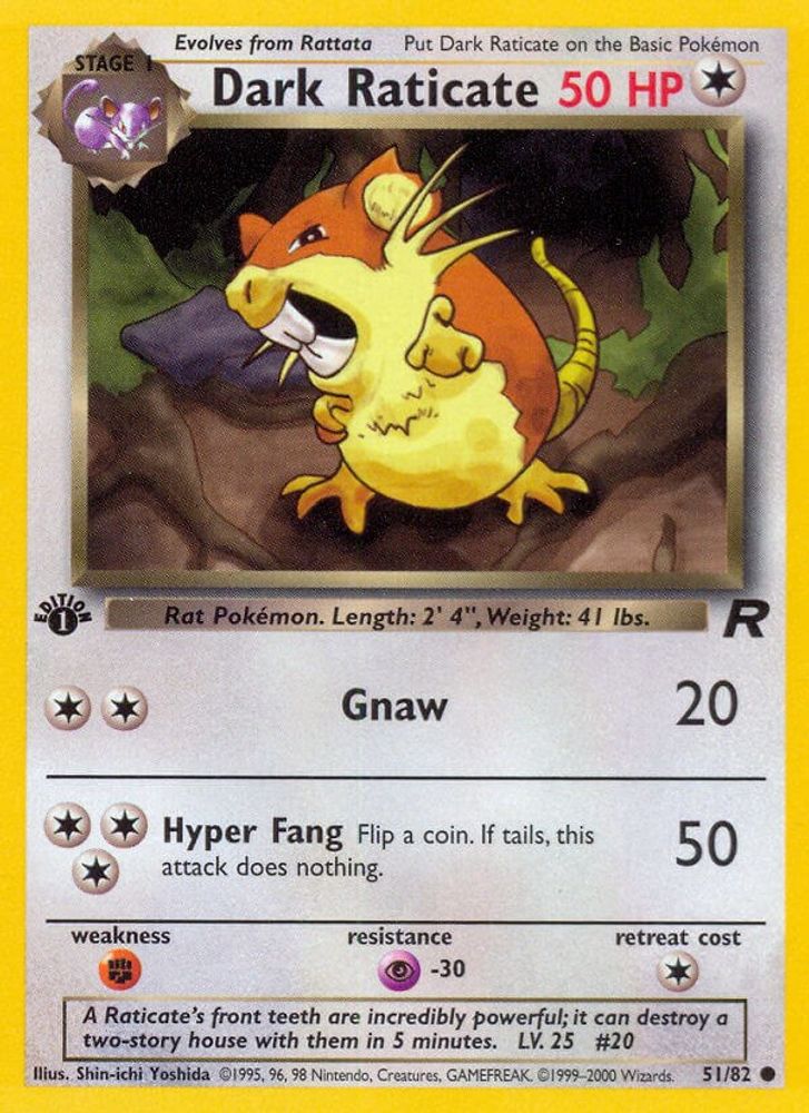 Kortet Dark Raticate