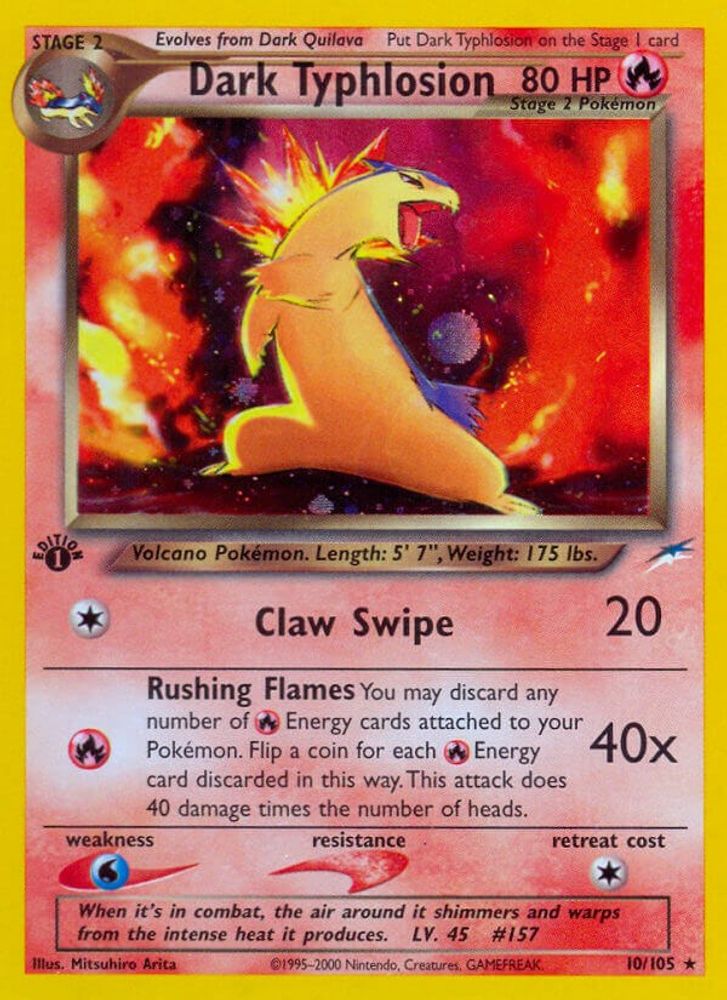 Kortet Dark Typhlosion
