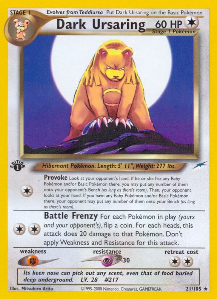 Kortet Dark Ursaring