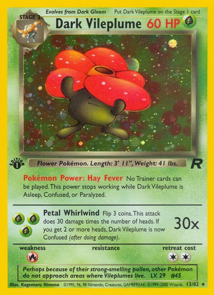 Kortet Dark Vileplume