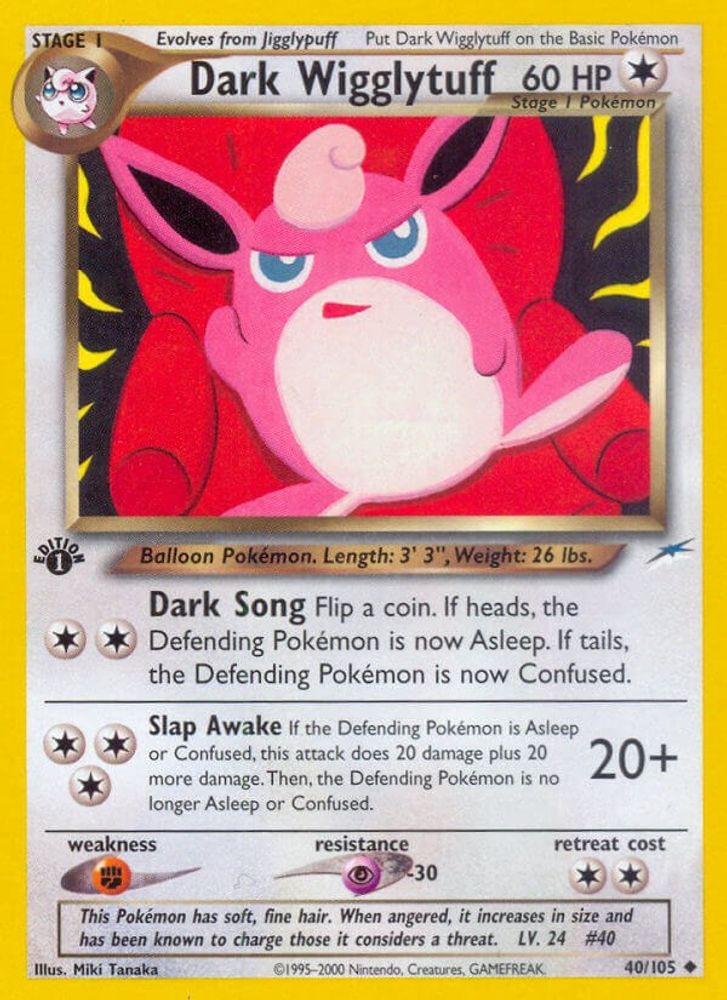 Kortet Dark Wigglytuff
