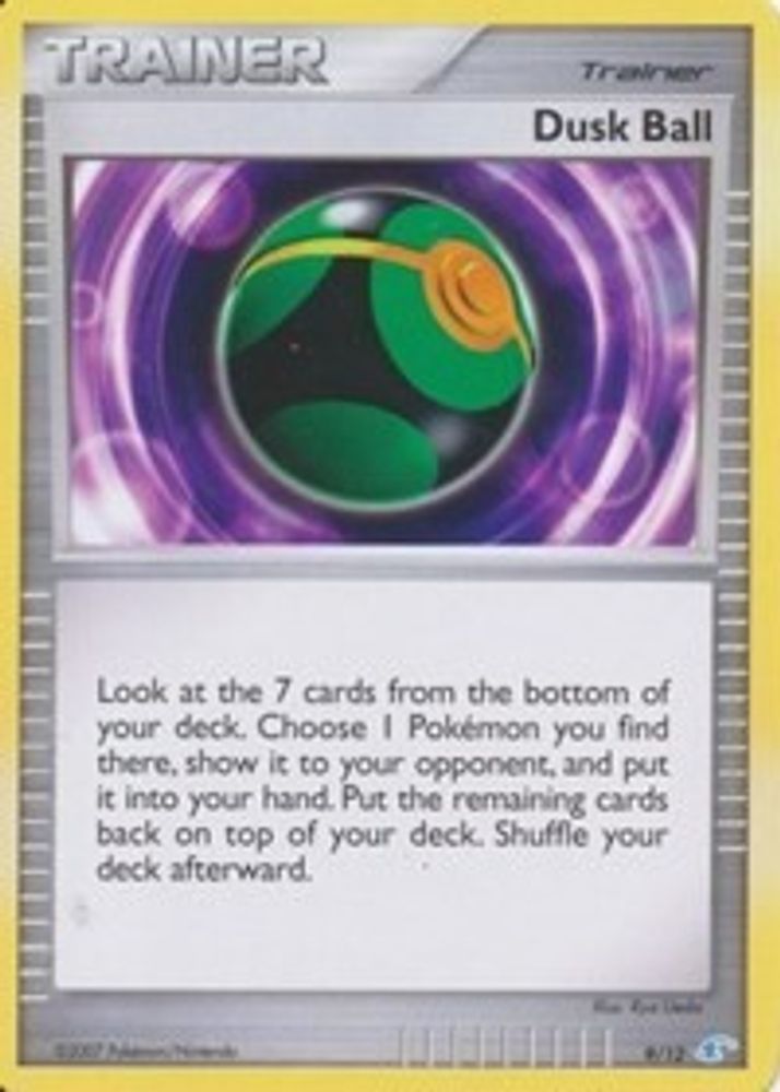 Dusk Ball — DP Trainer Kit: Manaphy & Lucario #9/12
