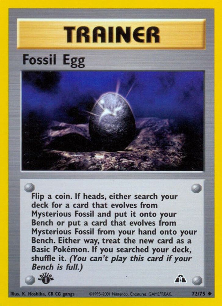 Kortet Fossil Egg