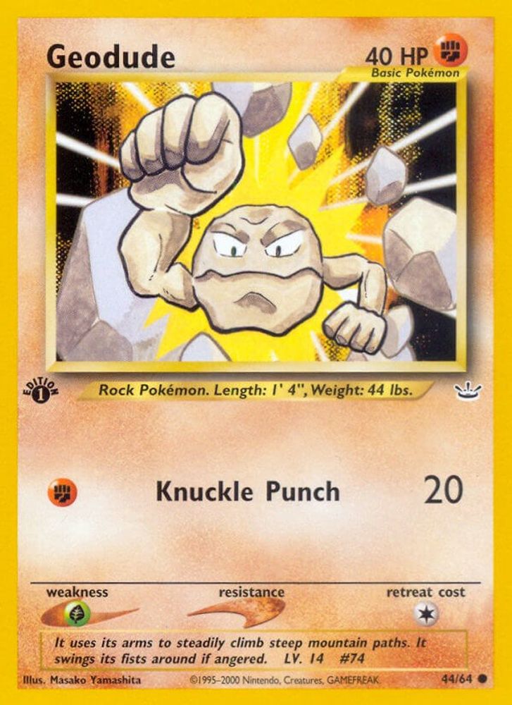 Kortet Geodude