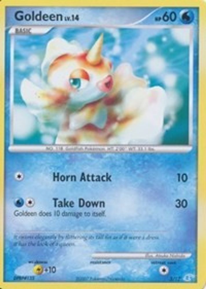 Goldeen — DP Trainer Kit: Manaphy & Lucario #3/12