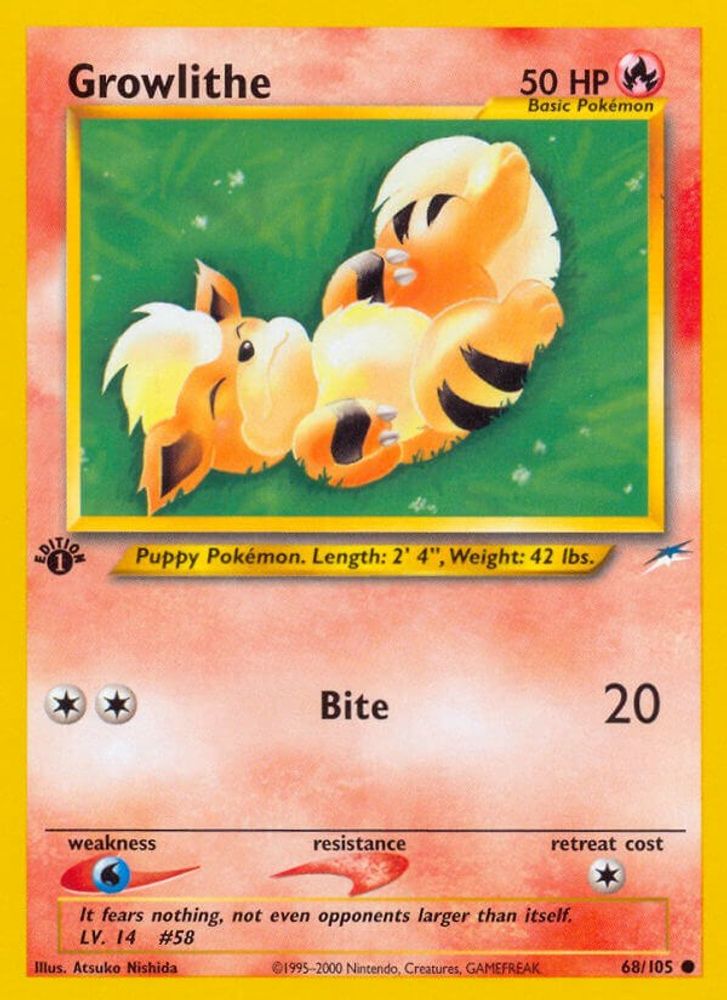 Kortet Growlithe