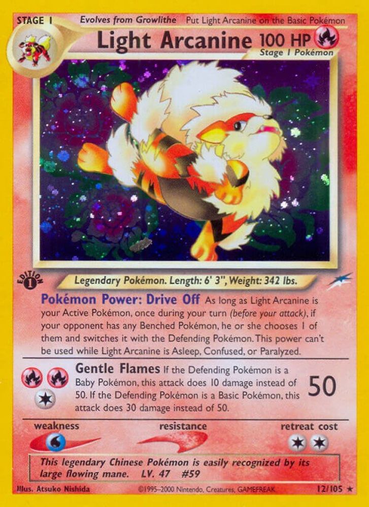 Kortet Light Arcanine