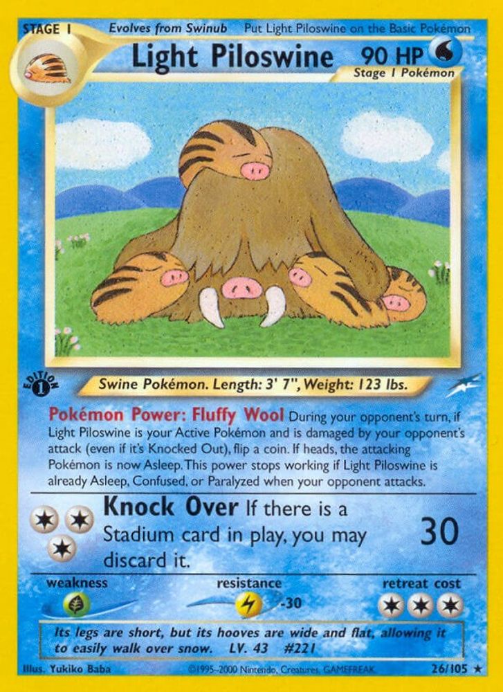 Kortet Light Piloswine