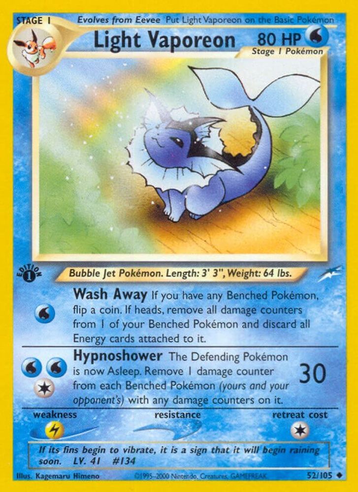 Kortet Light Vaporeon