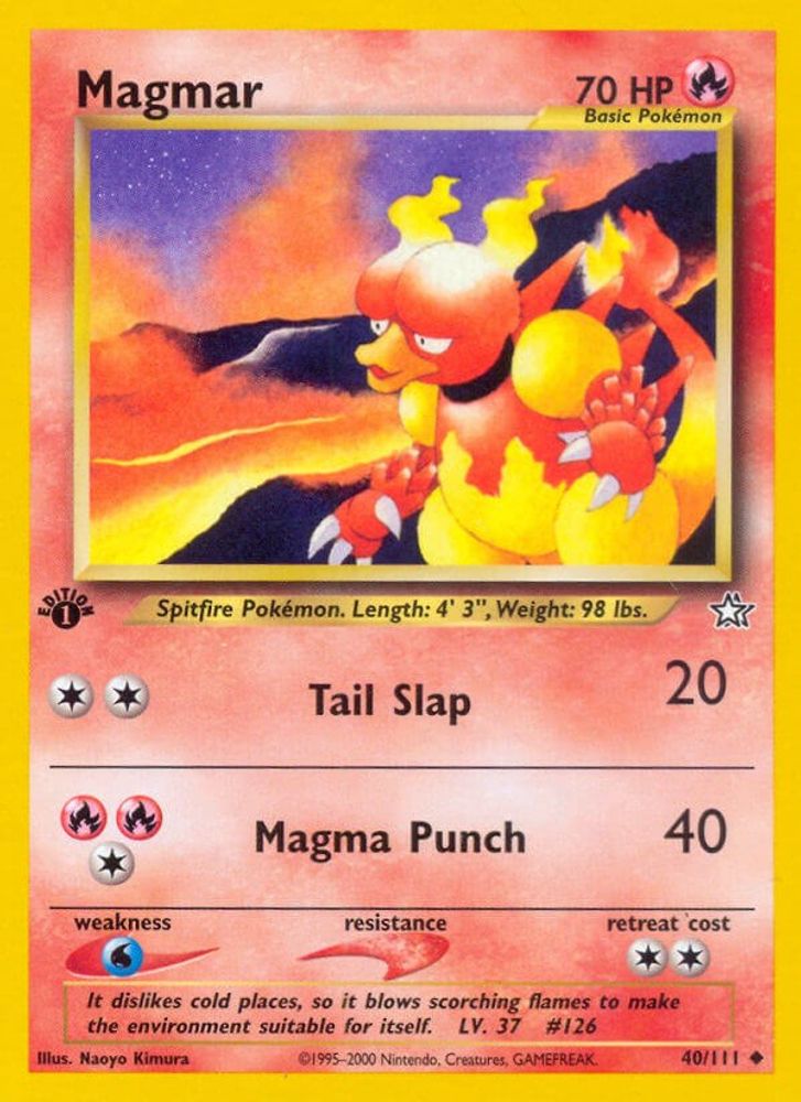 Kortet Magmar