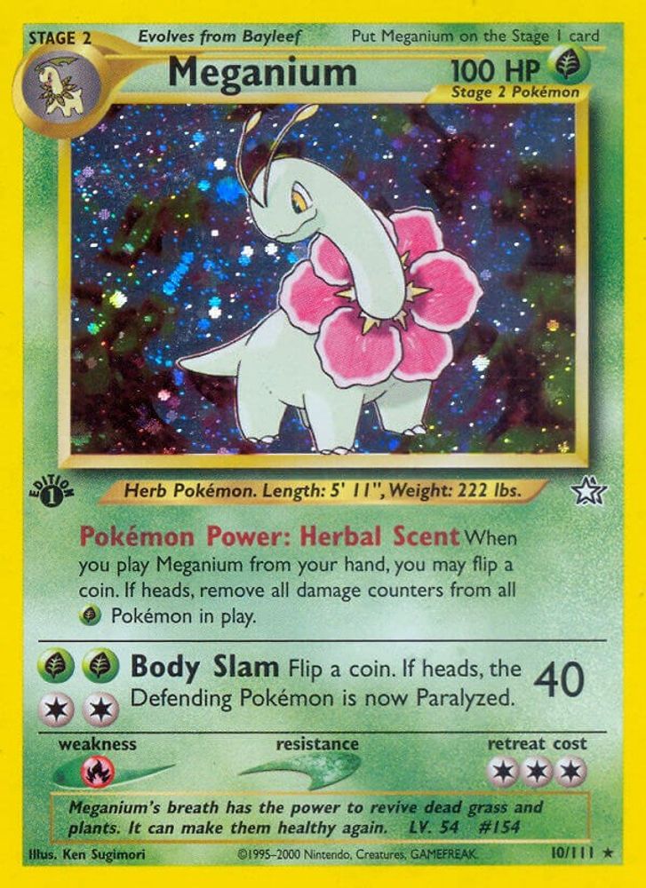 Kortet Meganium