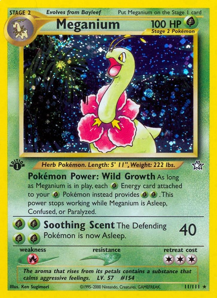 Kortet Meganium
