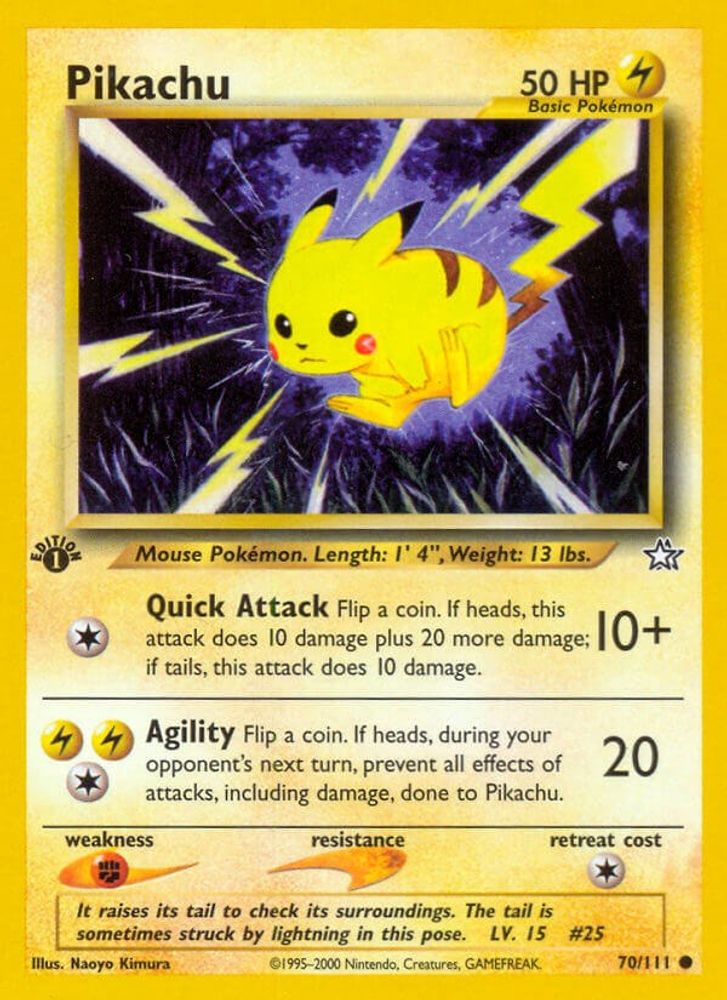 Kortet Pikachu