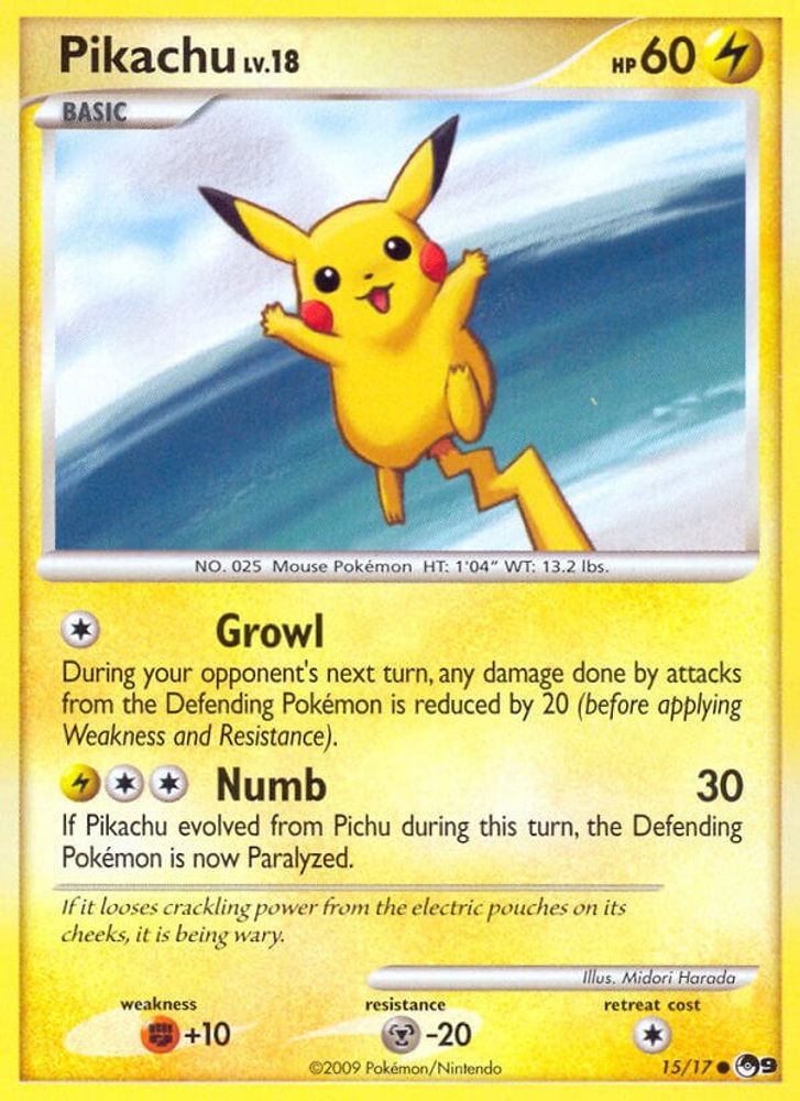Kortet Pikachu