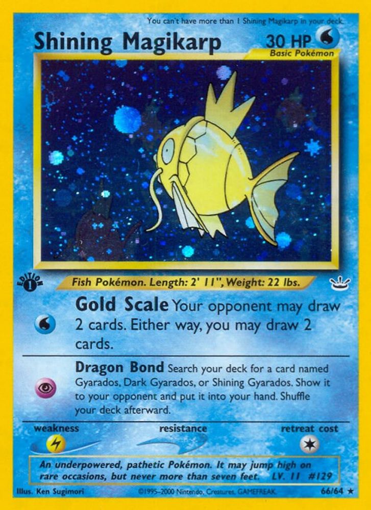 Kortet Shining Magikarp