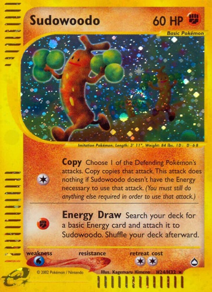 Kortet Sudowoodo