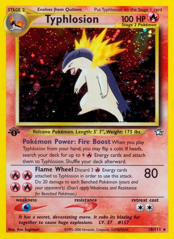 Kortet Typhlosion