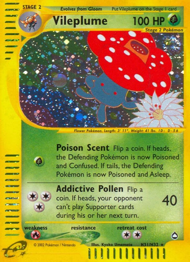 Kortet Vileplume