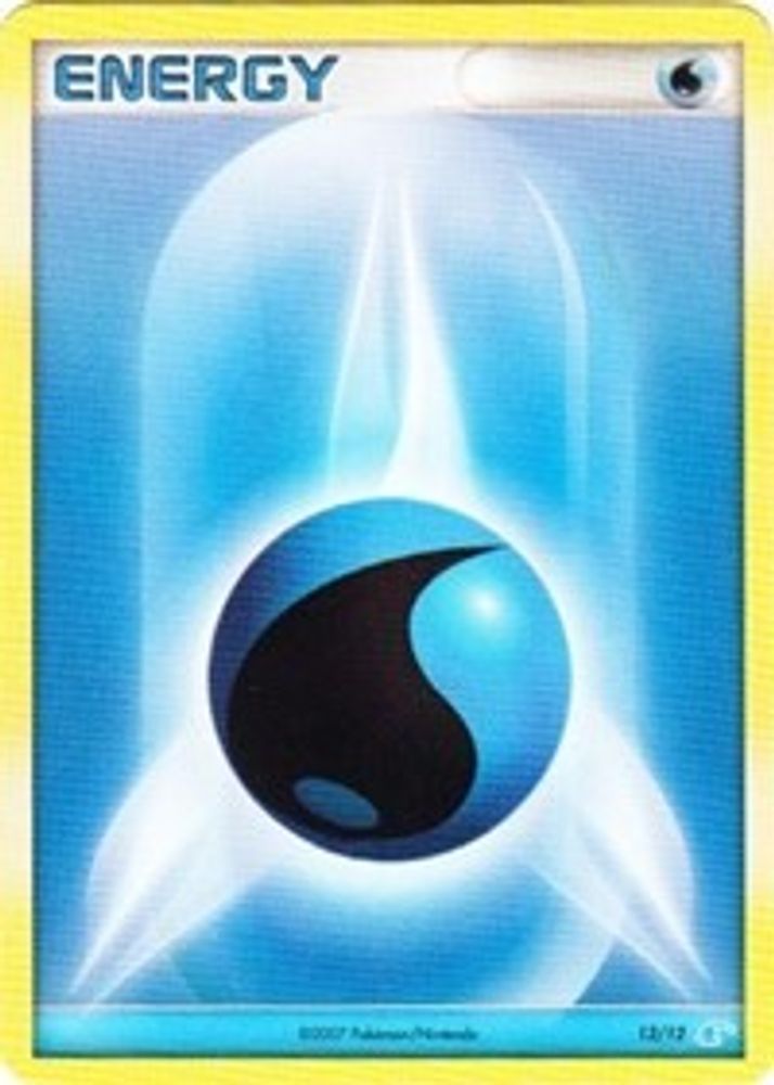 Water Energy — DP Trainer Kit: Manaphy & Lucario #12/12