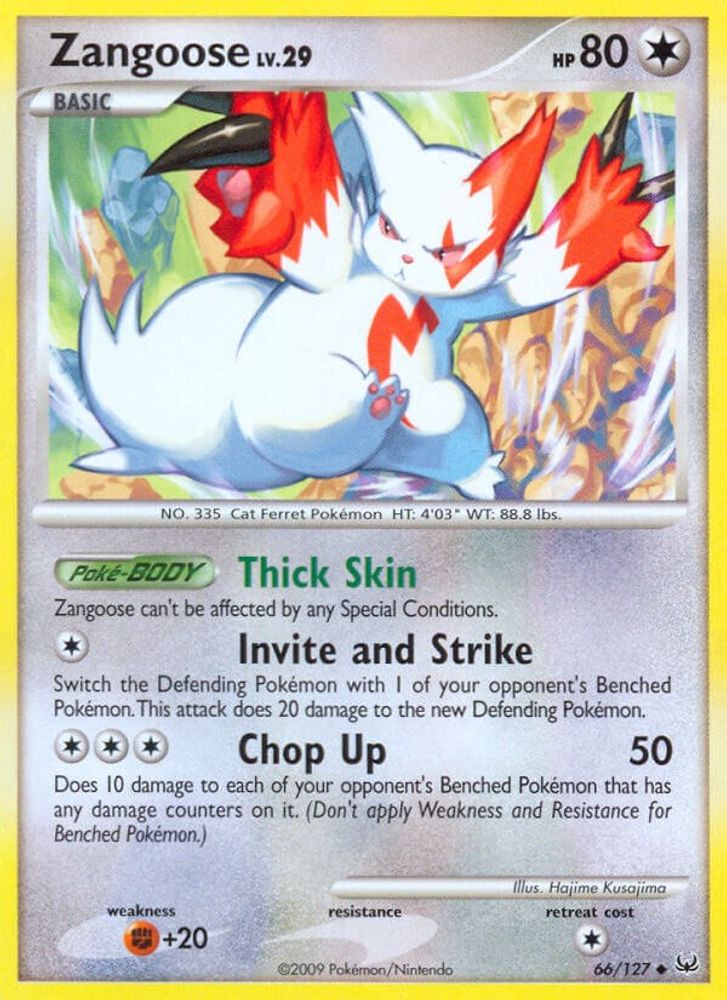 Kortet Zangoose