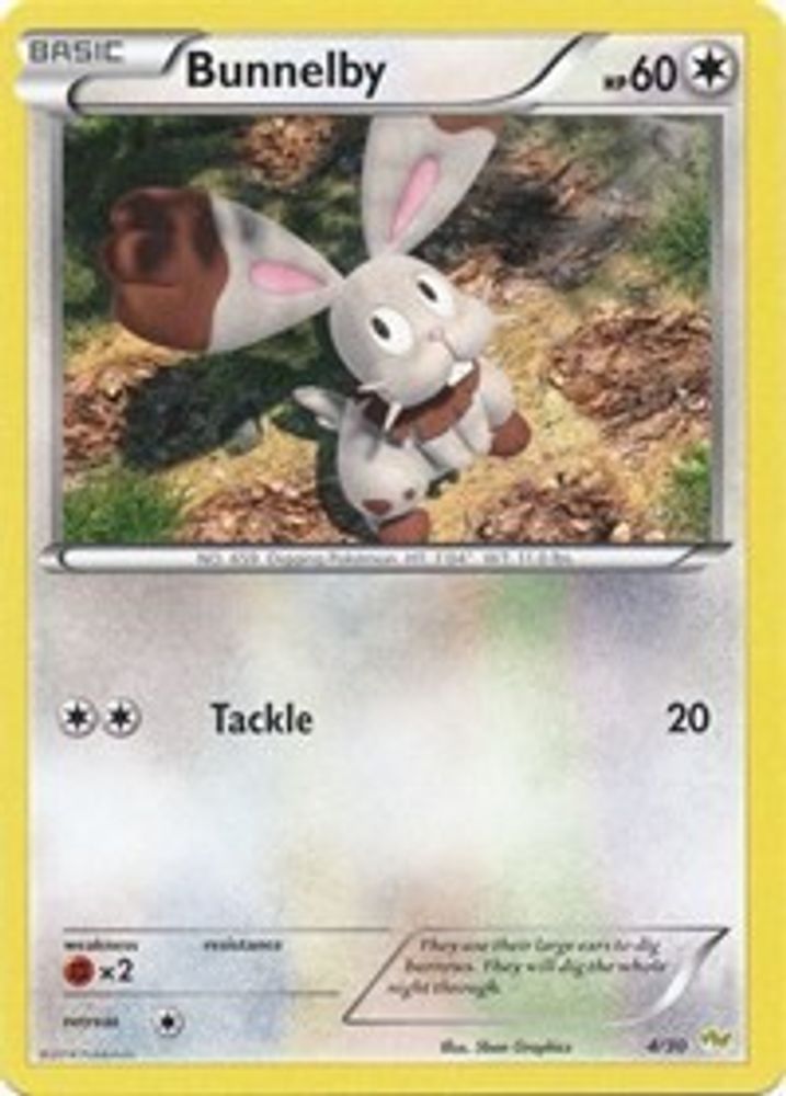 Bunnelby — XY Trainer Kit: Sylveon & Noivern #4/30