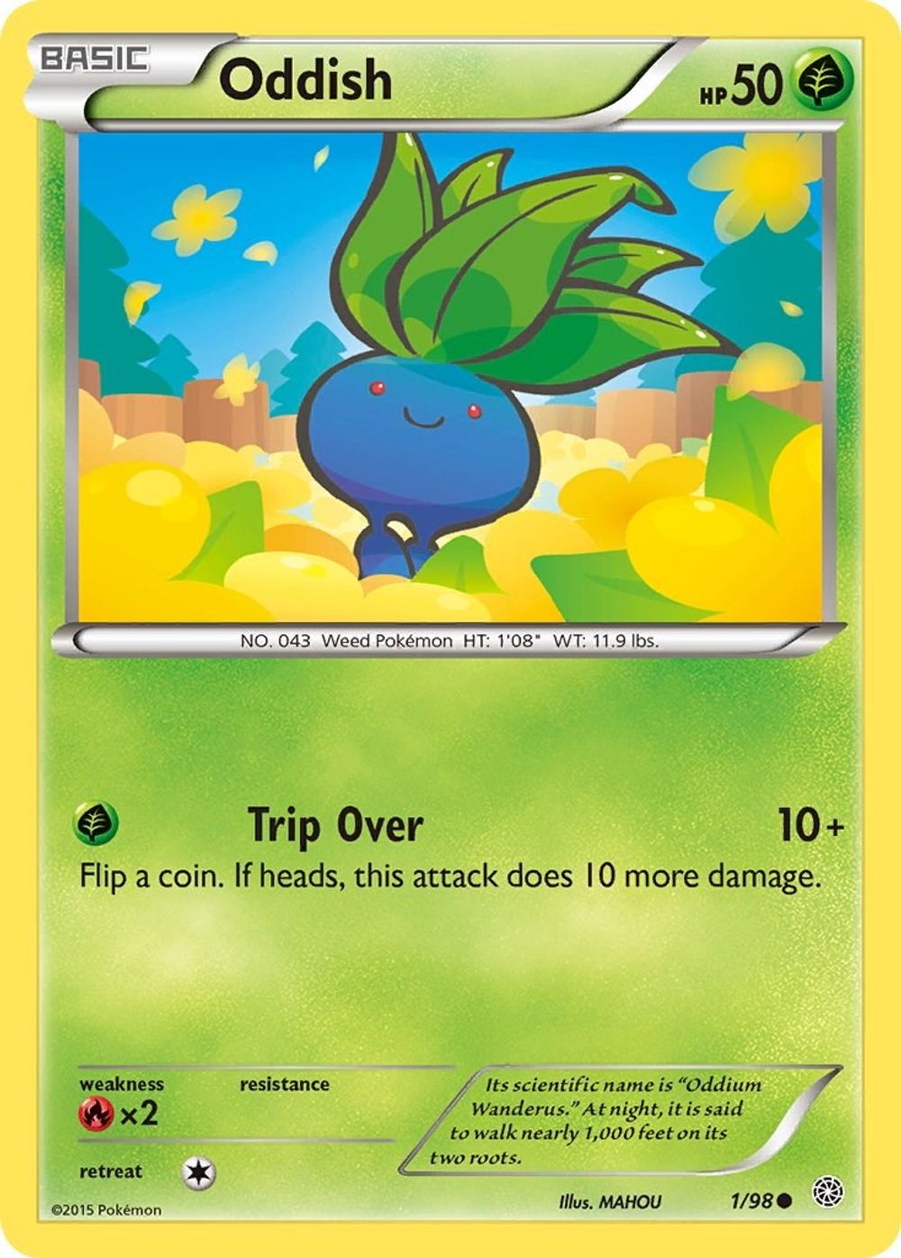 Oddish — XY - Ancient Origins