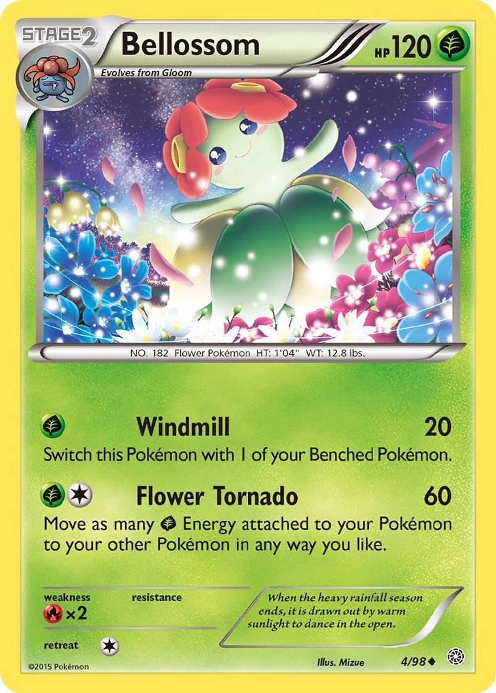 Bellossom — XY - Ancient Origins