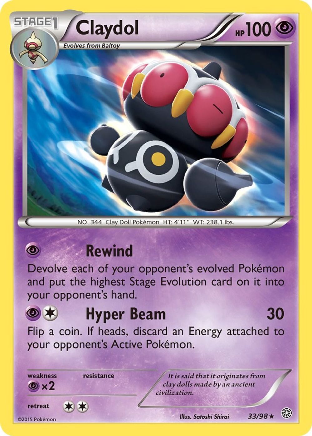 Claydol — XY - Ancient Origins