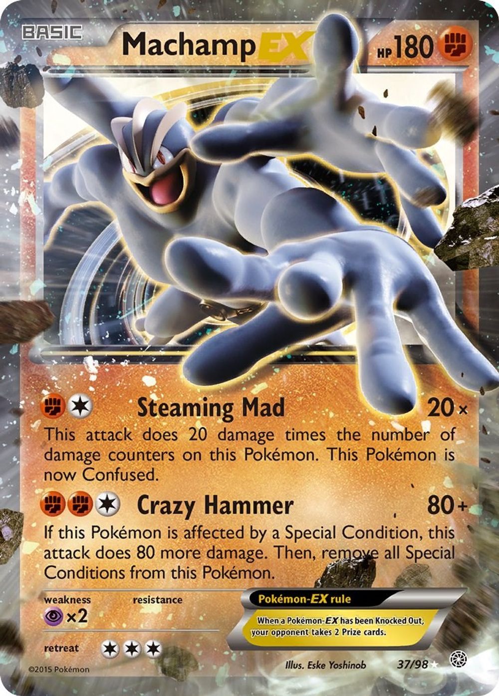 Machamp EX — XY - Ancient Origins