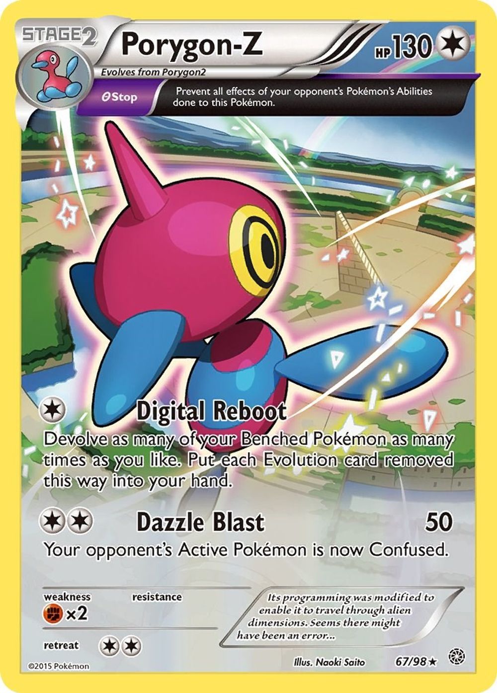 Porygon-Z (67) — XY - Ancient Origins