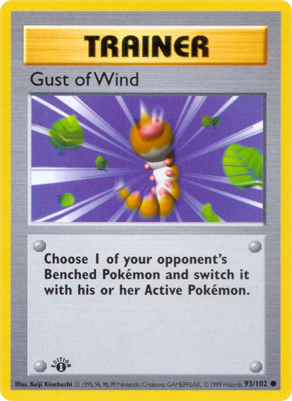 Gust of Wind — Base Set (Shadowless)