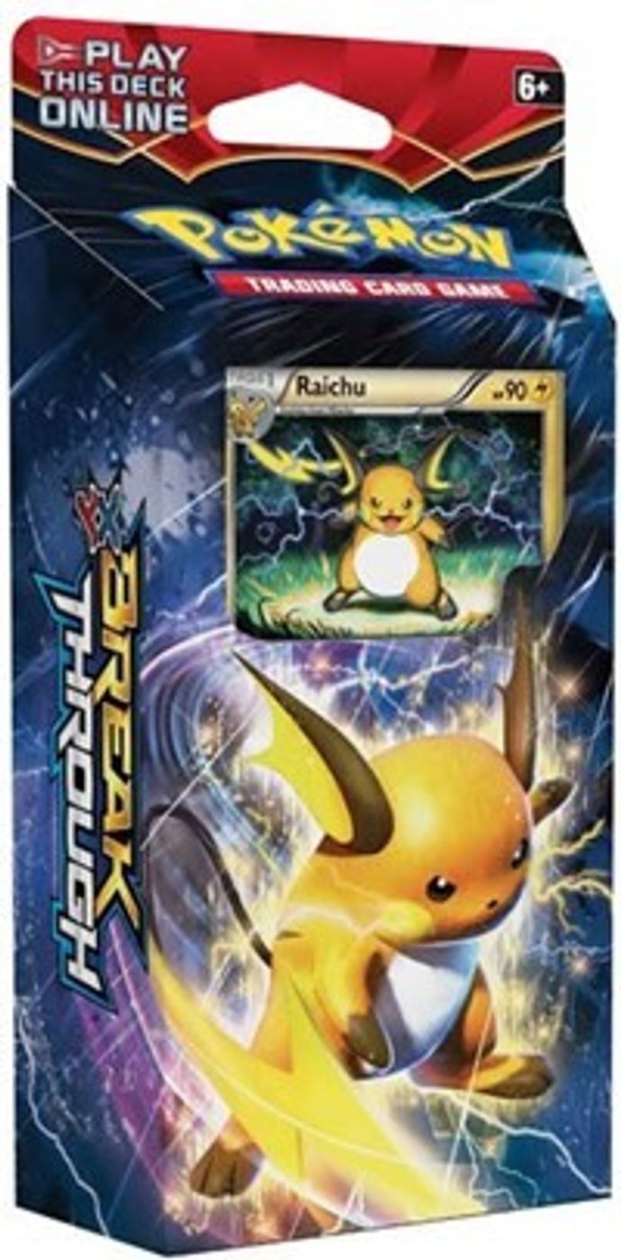 BREAKthrough Theme Deck - "Burning Spark" [Raichu] — XY - BREAKthrough