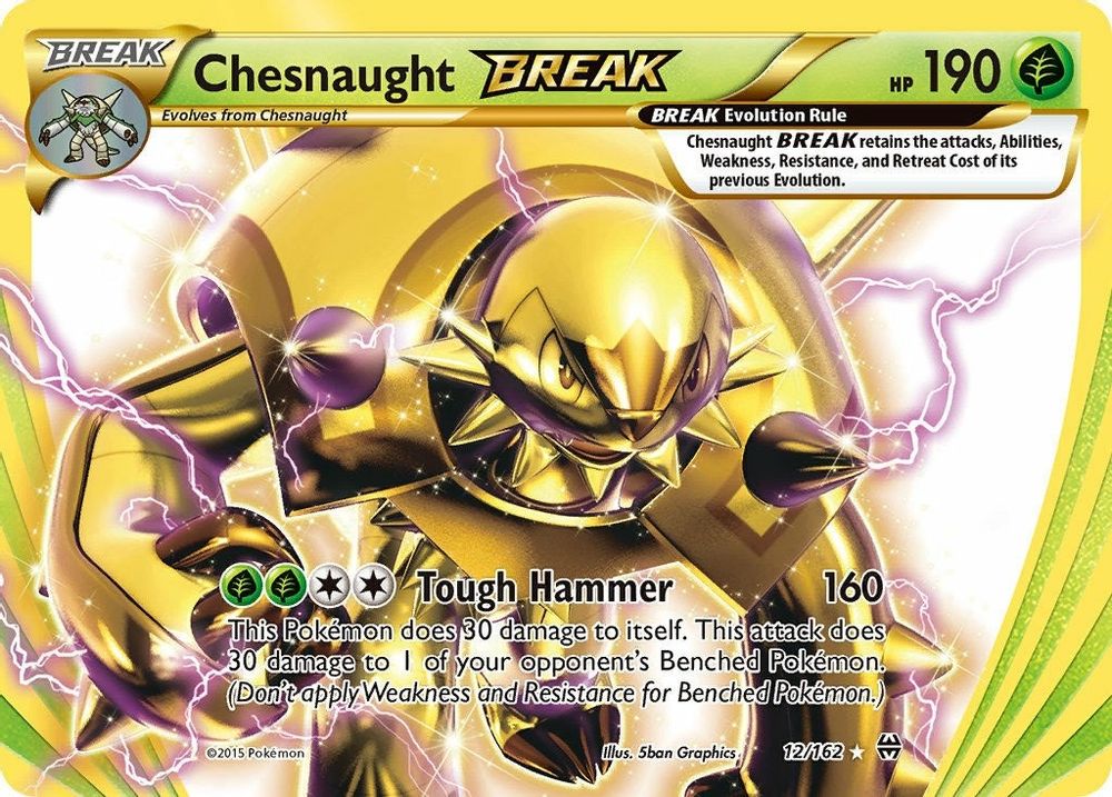 Chesnaught BREAK — XY - BREAKthrough