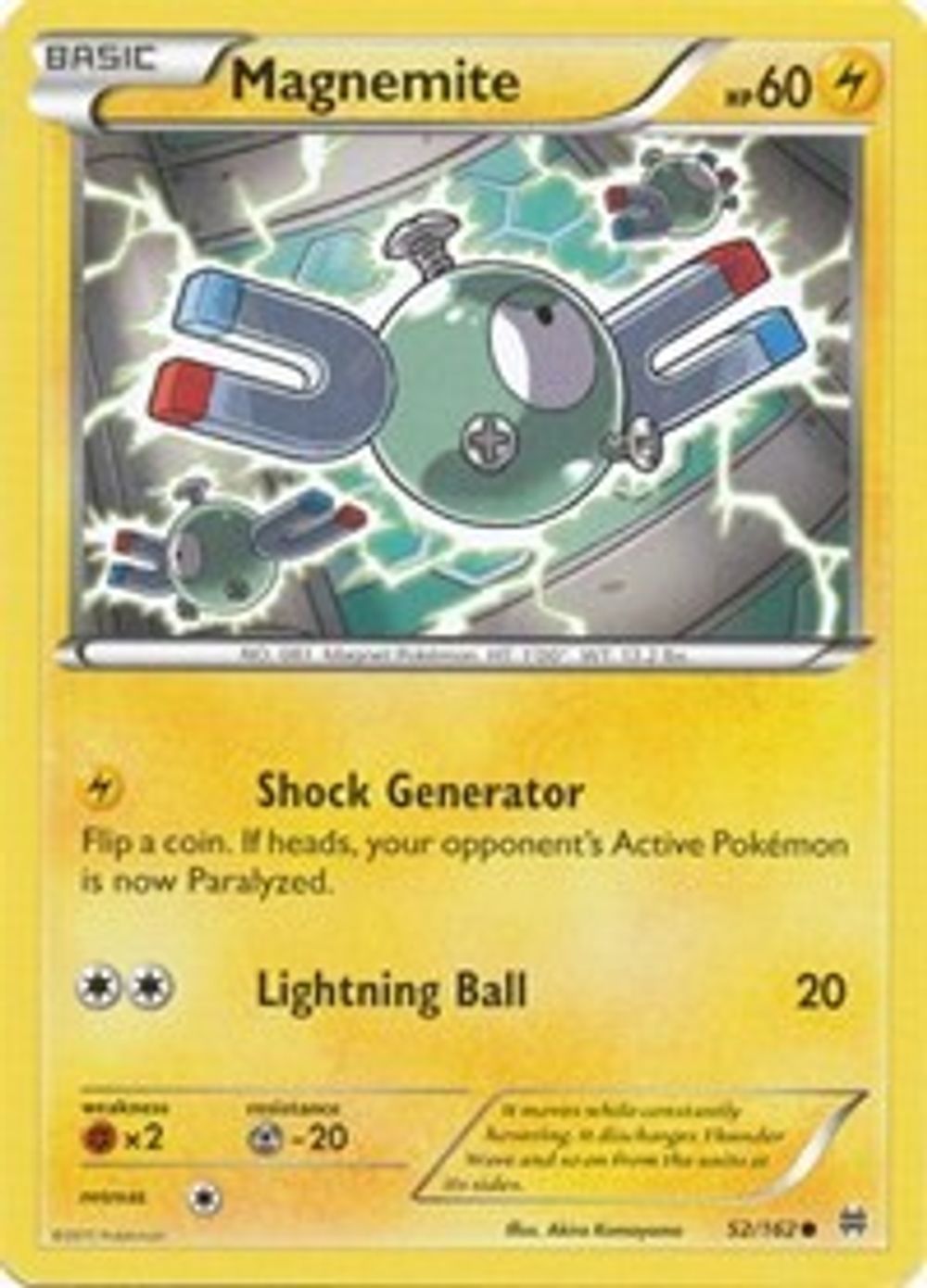 Magnemite (52) — XY - BREAKthrough