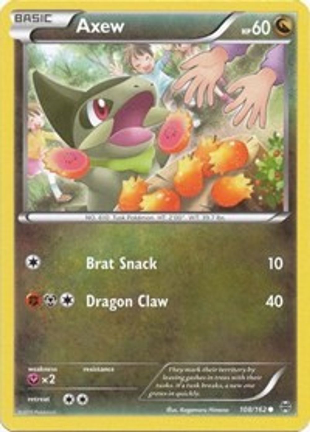 Axew (108) — XY - BREAKthrough