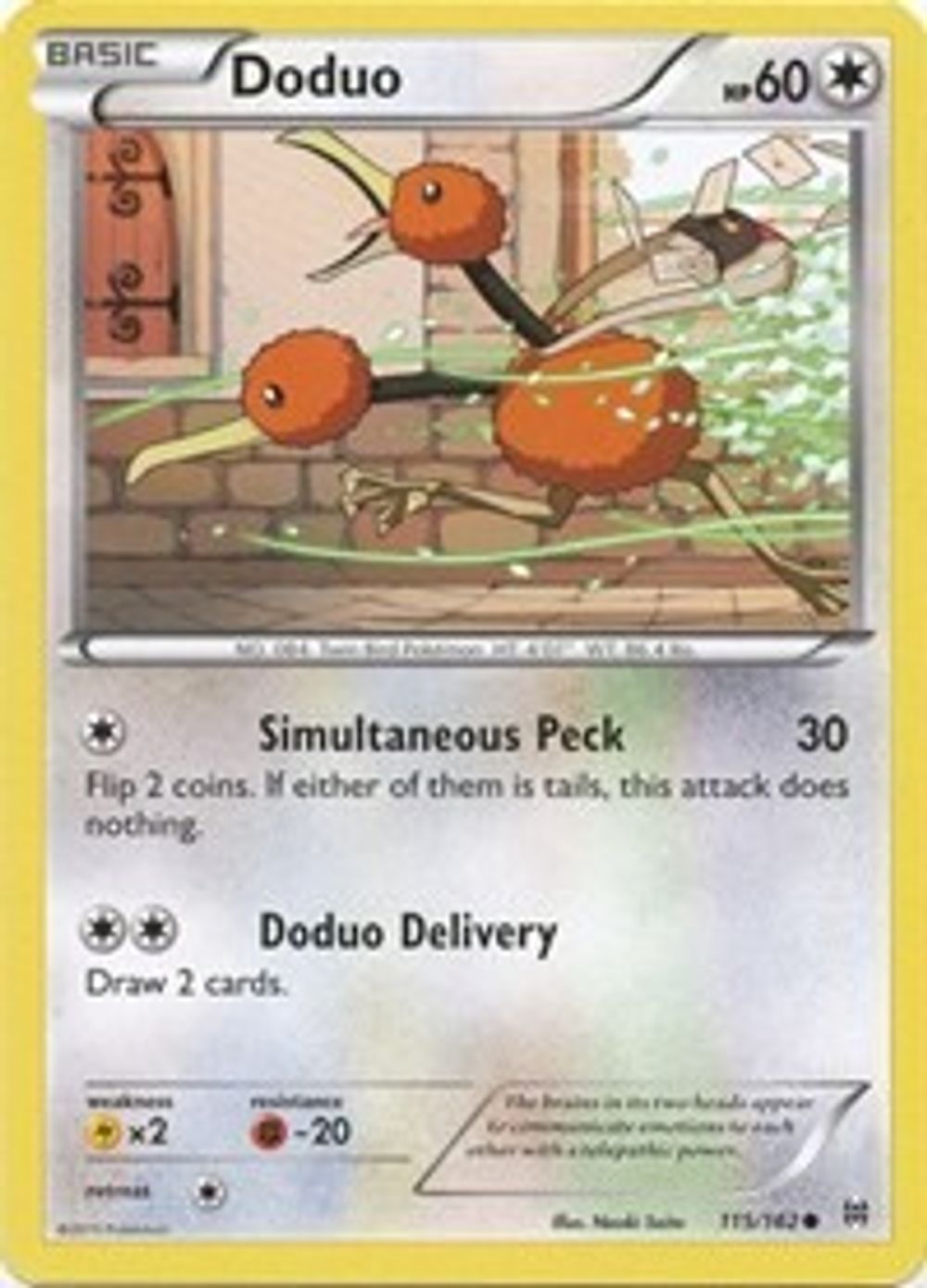 Doduo (115) — XY - BREAKthrough