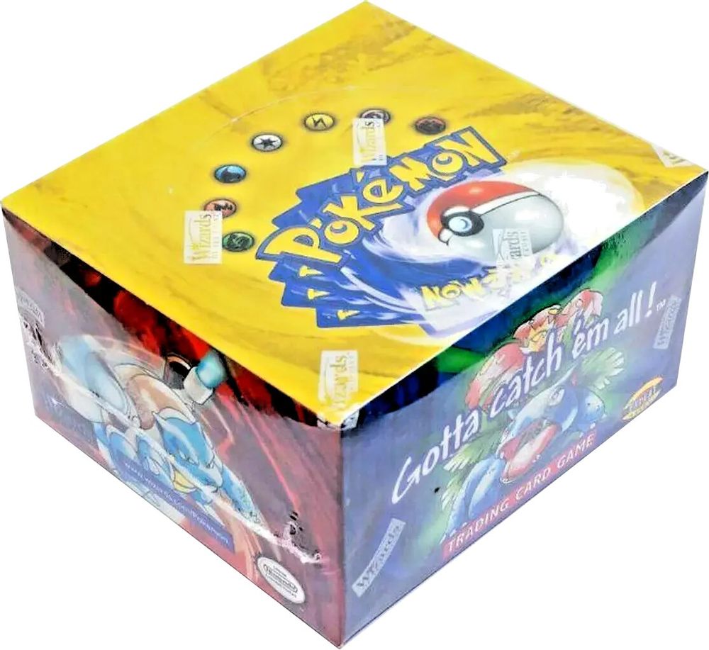 Pokemon Base Set (Shadowless) [Unlimited Edition] Booster Box — Base Set (Shadowless)